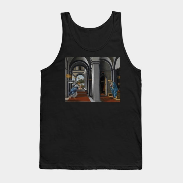 Cestello Annunciation 1490 - Botticelli Tank Top by themasters